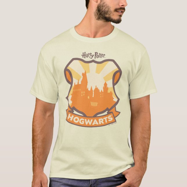 T-shirt HARRY POTTER™ | Summer Magic HOGWARTS™ Crest (Devant)