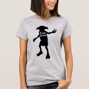 T-shirt Harry Potter Typographie de silhouette "Libérez