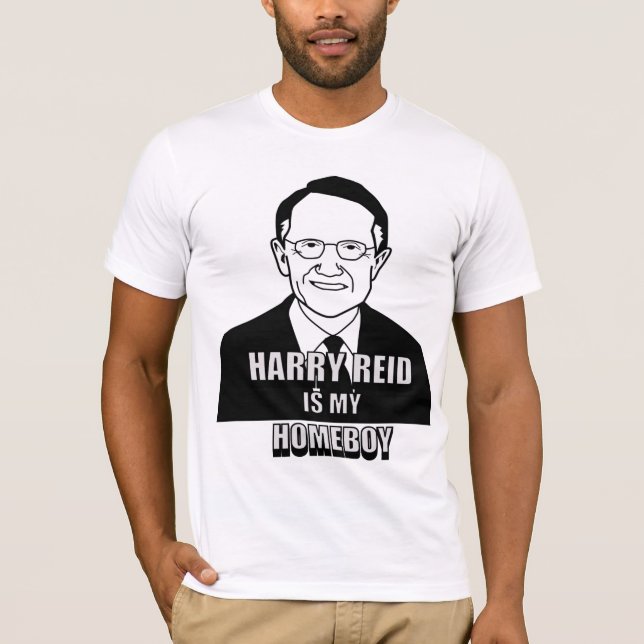 T-shirt Harry Reid est mon Homeboy ! (Devant)