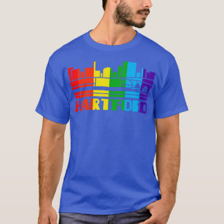 T-shirt Hartford Pride Hartford LGBT Gift LGBTQ Supporter