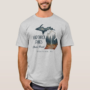 T-shirt Hartwick Pines State Park Souvenir Cadeau