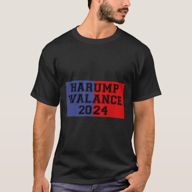 T-shirt Harump Walance 2024 Shirt Harris Trump Wheimer Van (Devant)