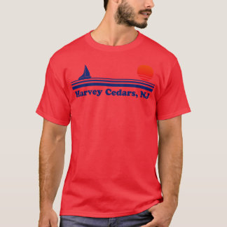 T-shirt Harvey Cedars NJ Voiliboat Sunrise