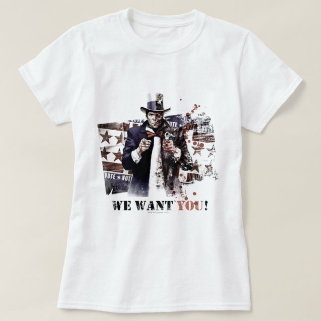 T-shirt Harvey Dent - Nous Vous Voulons ! (Design devant)