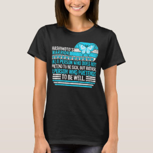 T-shirt Hashimoto's Disease Awareness Hashimoto Thyroid Di