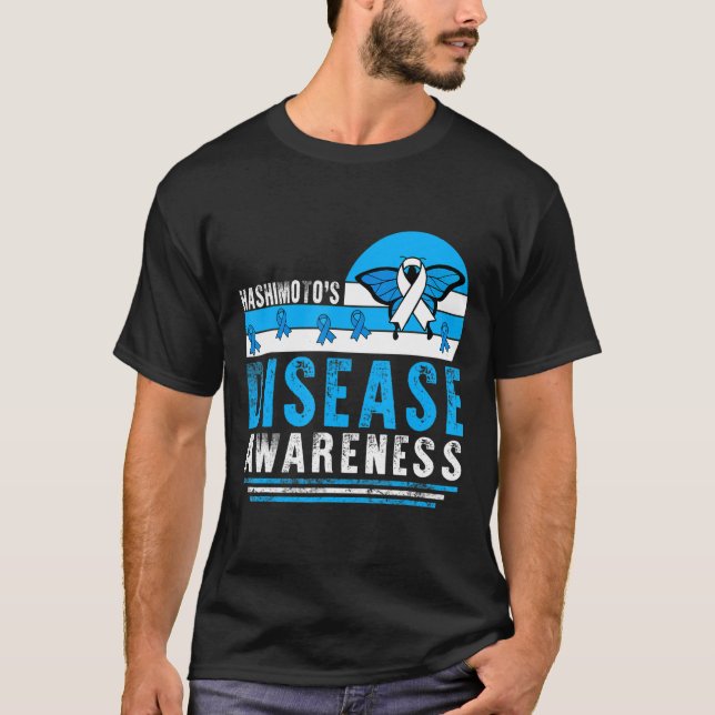 T-shirt Hashimoto's Disease Awareness Hashimoto Thyroid Di (Devant)