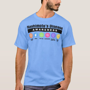 T-shirt Hashimotos Maladie Handicap Symptômes de sensibili