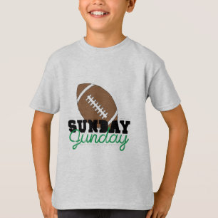 T-shirt Hashtag Sunday Funday Family Time Weekend Fun Art