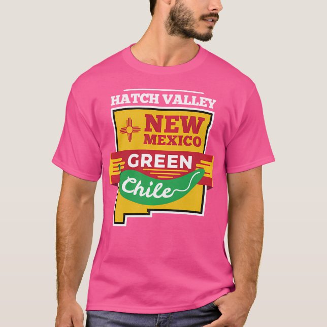 T-shirt Hatch Chile Shirt Nouveau-Mexique Green Chili Pepp (Devant)