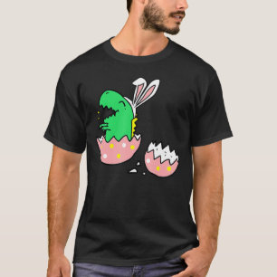T-shirt Hatching T Rex Bunny Ears Pâques Pour Enseignant