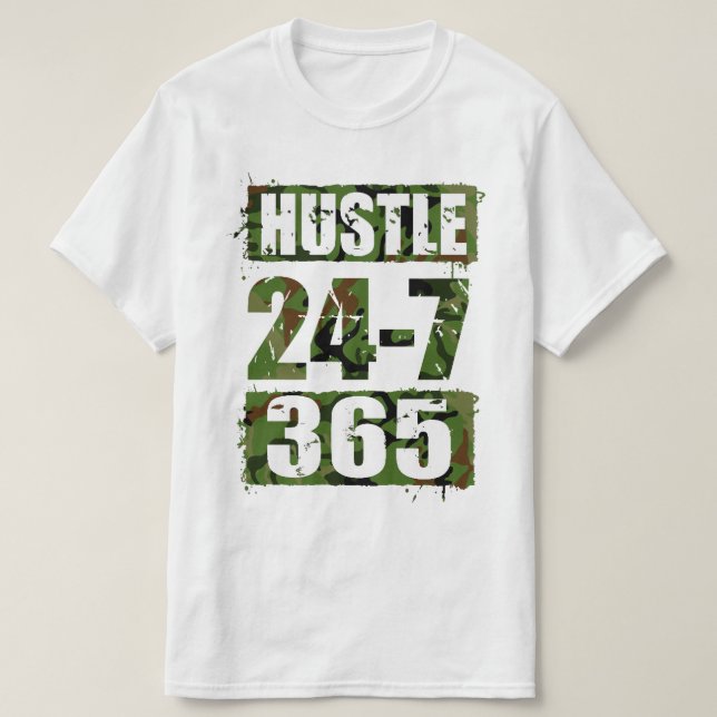 T-shirt Hâte 24-7 365 (Design devant)