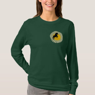 T-shirt Hattie Hills Horse Secourir Femme Longue Manche T