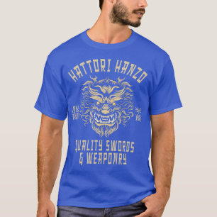 T-shirt Hattori Hanzo Mots Et Arme De Qualité