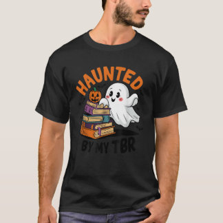 T-shirt Hauné Par Mon TBR Cute Ghost Livre Enseignant De L