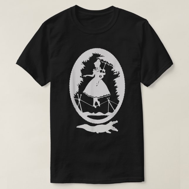 T-shirt Hauning Tightrope Girl Gracey Mansion (Design devant)