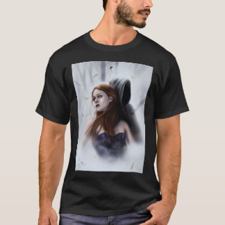 T-shirt Hauny Melody - Femme Dansant Avec Grim Reaper I