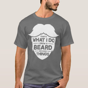 T-shirt Hausse-housse barbu à barbe 8