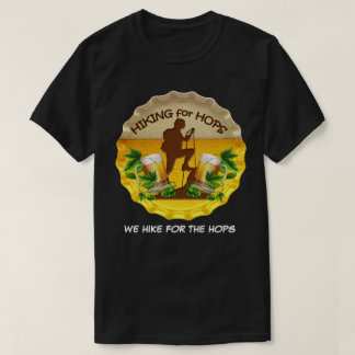 T-shirt Hausse pour des houblon logo foncé de capsule de