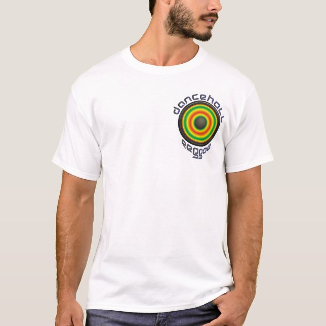 T-shirt Haut-parleur de Dancehall de reggae (Devant)