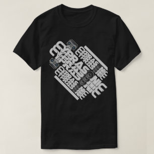 T-shirt Haut-parleur du triple neuf de Cyprasonic