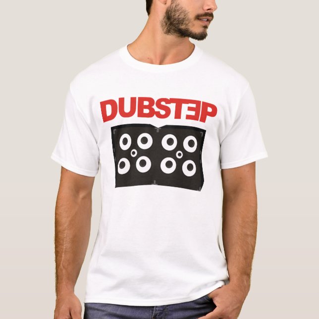 T-SHIRT HAUT-PARLEURS DE DUBSTEP (Devant)