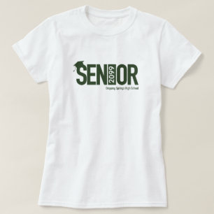T-shirt HAUT-SENIOR forestier avec plafond de graduation
