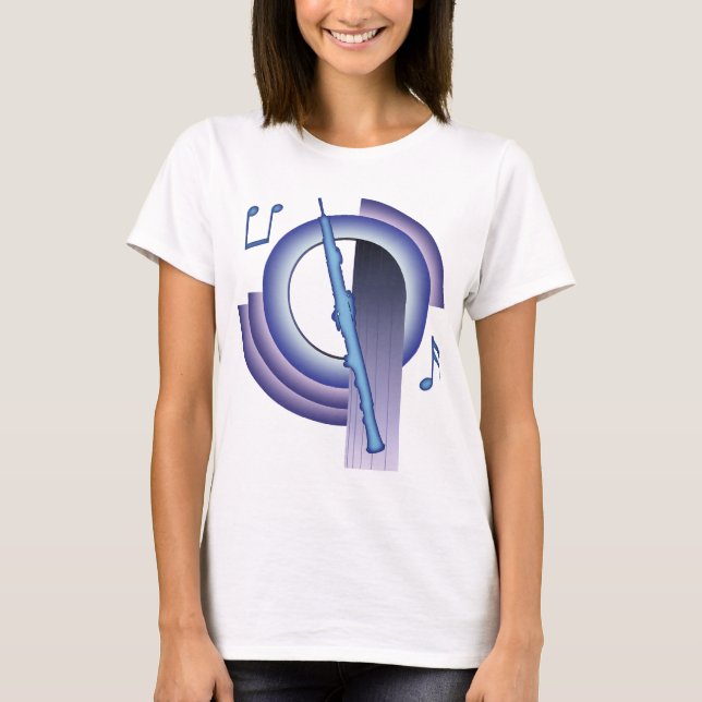 T-shirt Hautbois Deco2 (Devant)