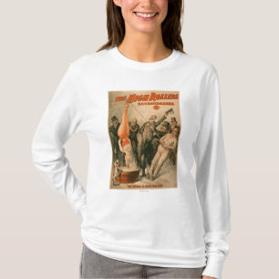 T-shirt Haute femme de RollersDunking en affiche de bière