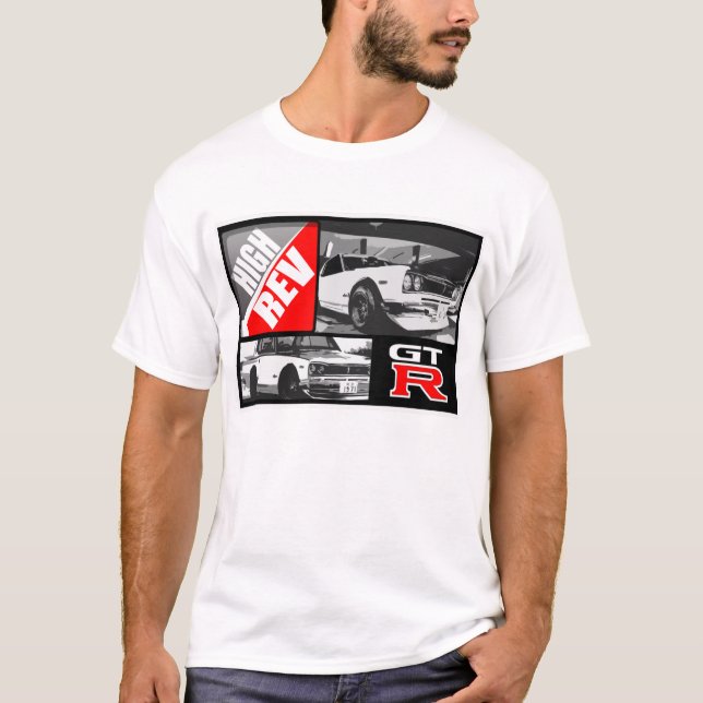 T-shirt Haute pièce en t de Rev Classic GTR (Devant)