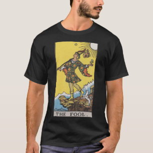 T-shirt (Haute Qualité) La Carte Fool Rider Waite Tarot