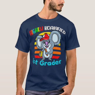 T-shirt Hautement Koalafied 1er grade Retour à l'école Koa