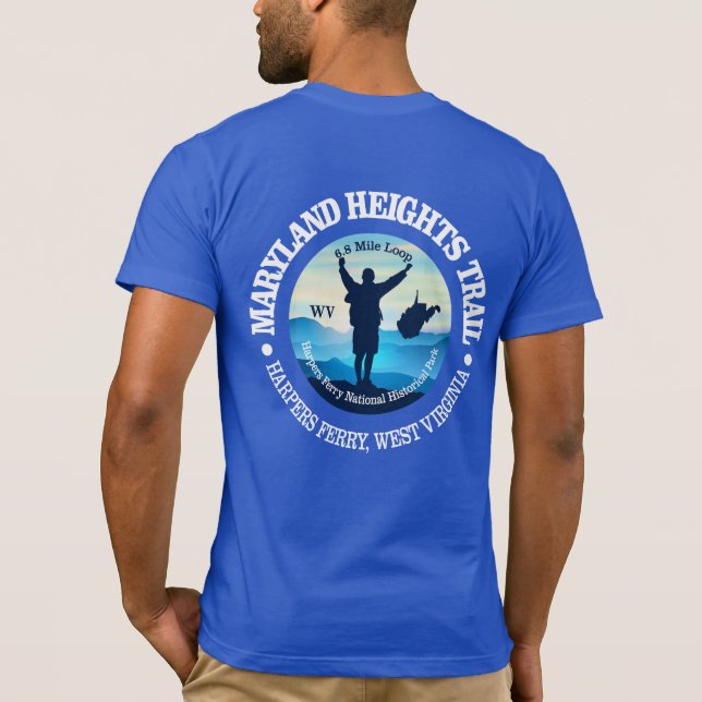 T-shirt Hauteurs du Maryland (V) (Dos)