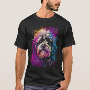 T-shirt Havanais Bolonka Zwetna Shih Tzu Lhasa Apso
