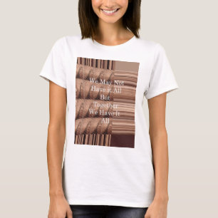 T-shirt Have it toutes les girafes Safari Hakuna Matata wo