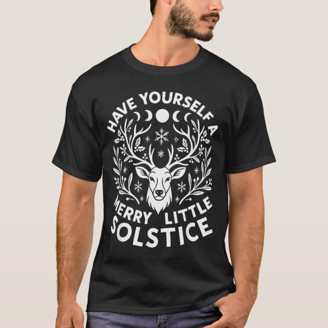T-shirt Have Yourself A Merry Little Solstice Christmas Pa (Devant)