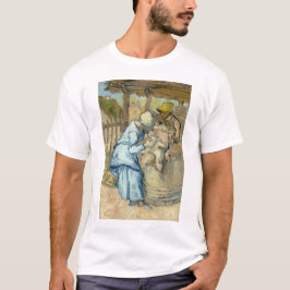 T-shirt Haveuse de moutons après millet par Vincent van