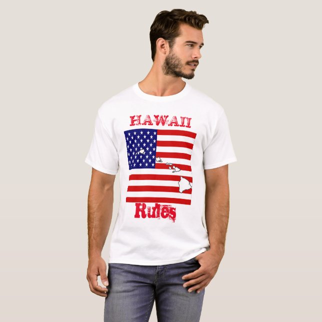 T-SHIRT HAWAÏ (Devant entier)