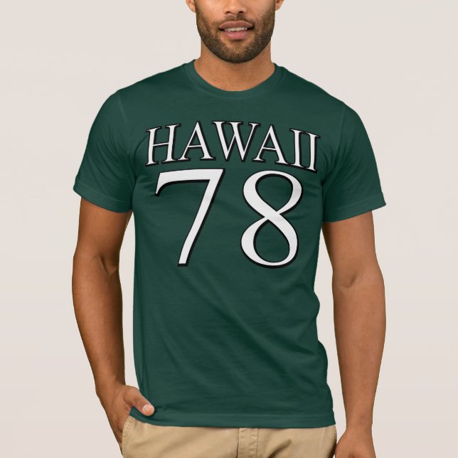T-shirt Hawaï 78 (Devant)