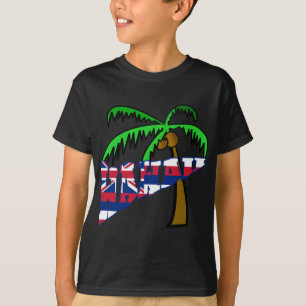 T-shirt Hawaï avec des produits de palmier