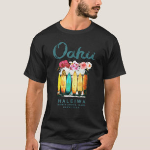 T-shirt Hawaï Côte-Nord Oahu Surf Vintage Hawaï