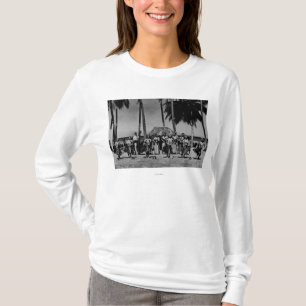 T-shirt Hawaï - ligne de la danse de filles de danse