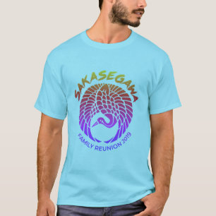 T-shirt hawaïen de famille de Sakasegawa -