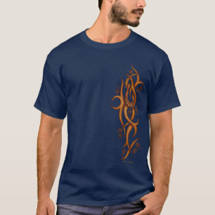 T-shirt hawaïen de tribal d'hameçon