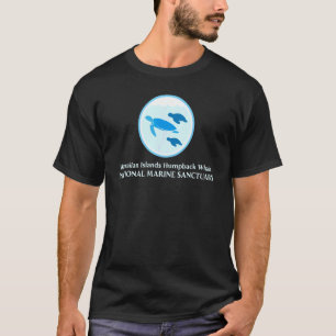 T-shirt Hawaii Baleines à bosse marine nationale Sa