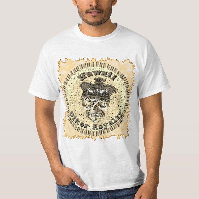 T-shirt Hawaii Biker  (Devant)