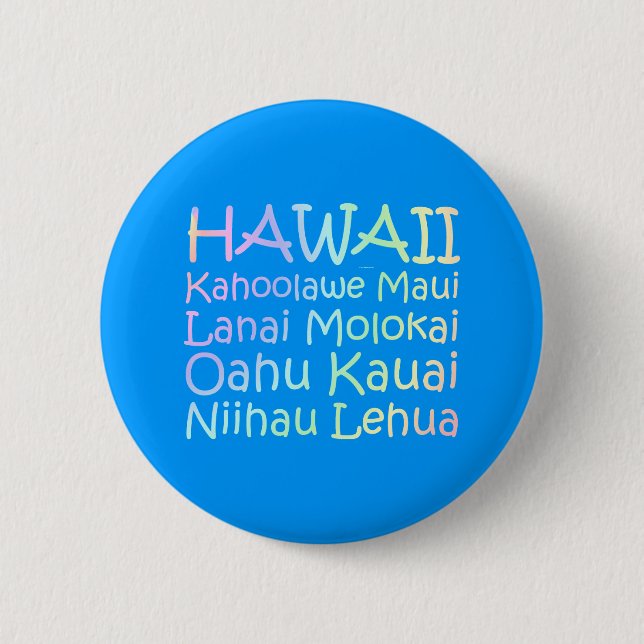 T-SHIRT Hawaii Button (Vorderseite)