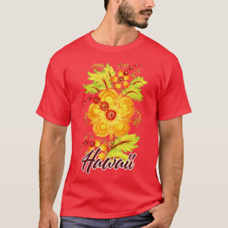 T-shirt Hawaii est l'état d'Hibiscus