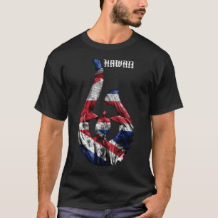 T-shirt Hawaii Honu Tribal Hook HIFlag