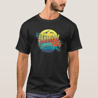T-shirt Hawaii Je Dois Retourner Hawaïen