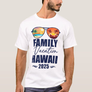 T-shirt Hawaii Matching Famille Vacation 2025 Making Memor